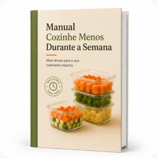 Capa do Manual Cozinhe Menos Durante a Semana